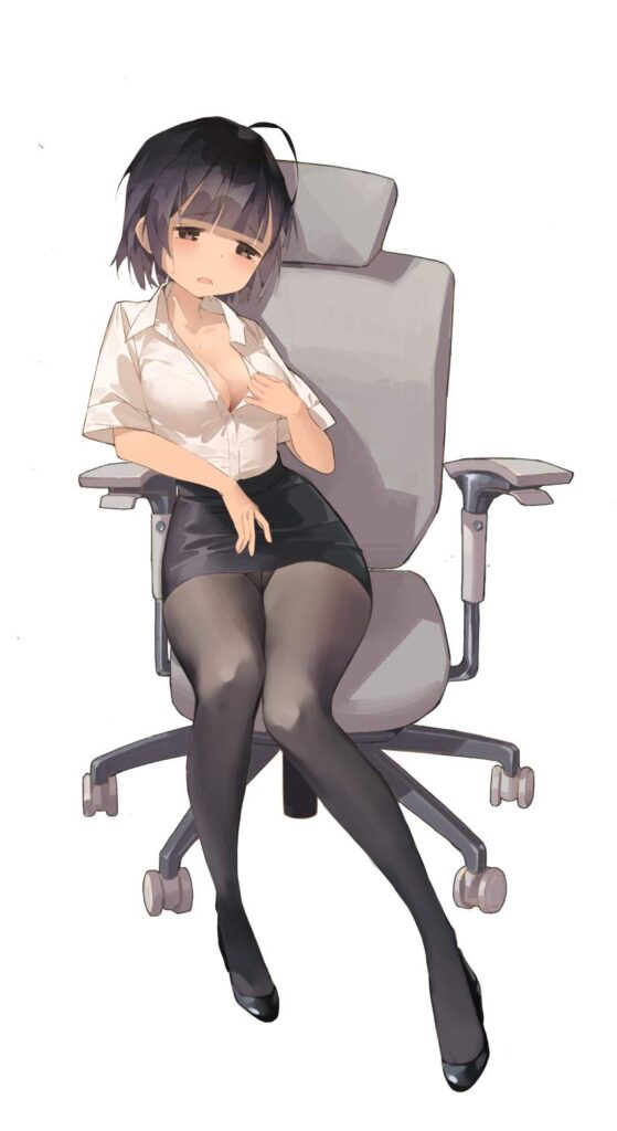 パンチラの二次元エロ画像。