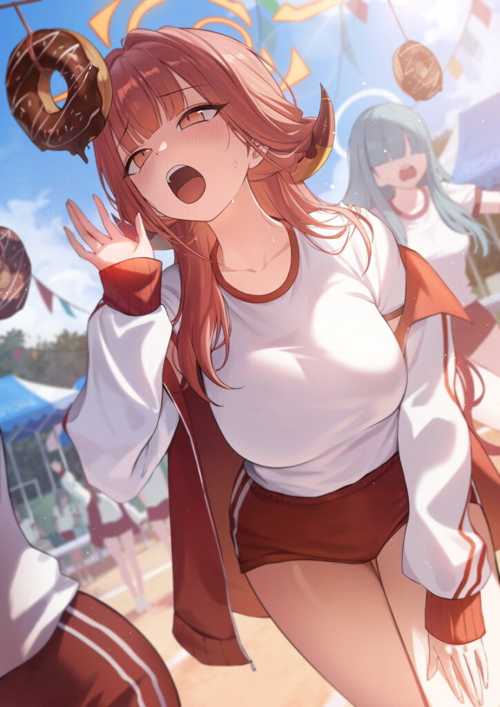 ブルーアーカイブの二次エロ画像くだしあ。