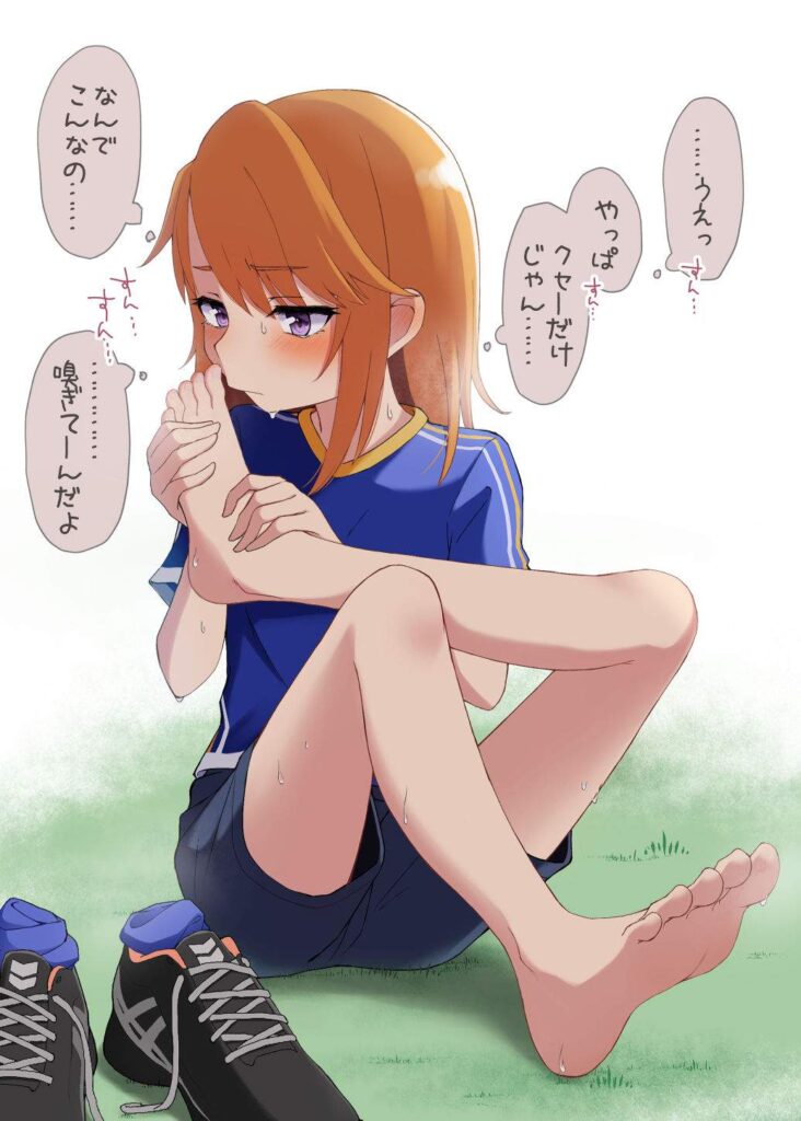 オカズにできそうな足・脚の二次エロ画像はいかがですか？