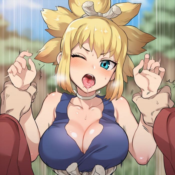 ドクターストーンのエロ画像を復習していく