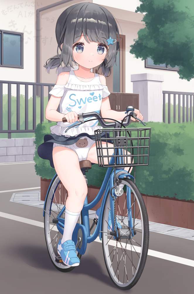 パンチラの二次元エロ画像。