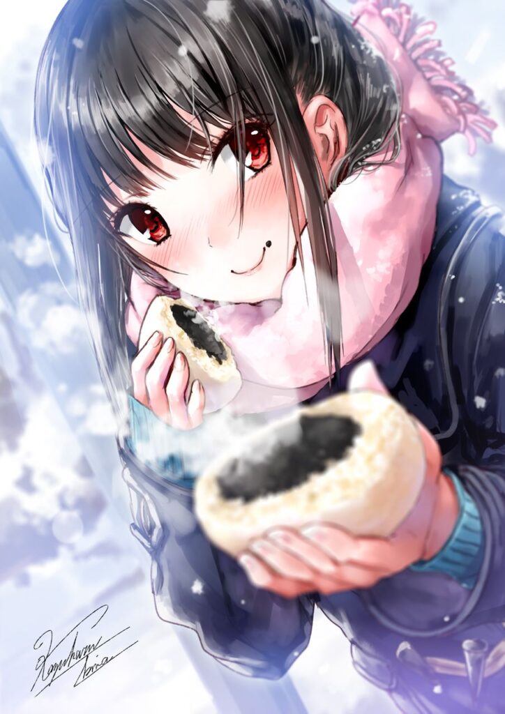黒髪の二次エロ画像で抜きたい!