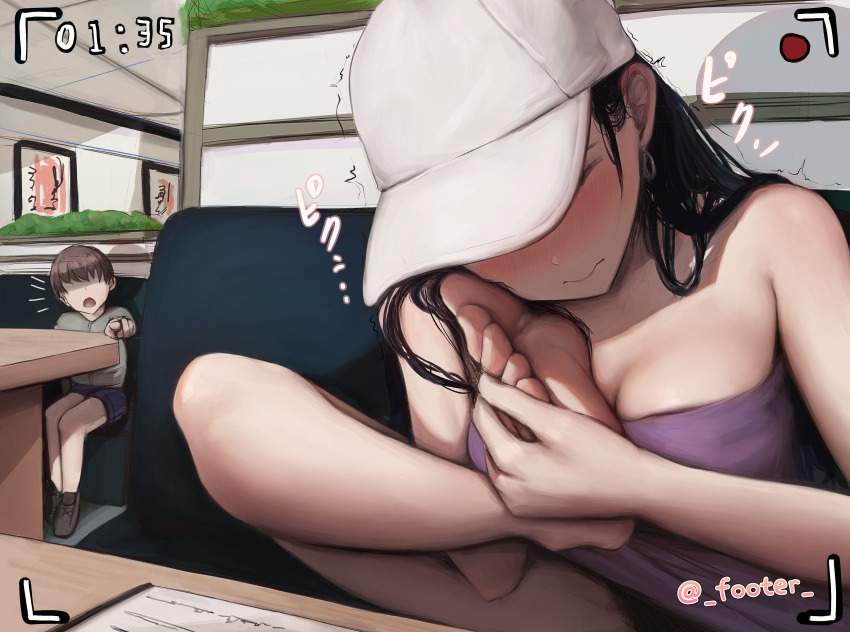 オカズにできそうな足・脚の二次エロ画像はいかがですか？