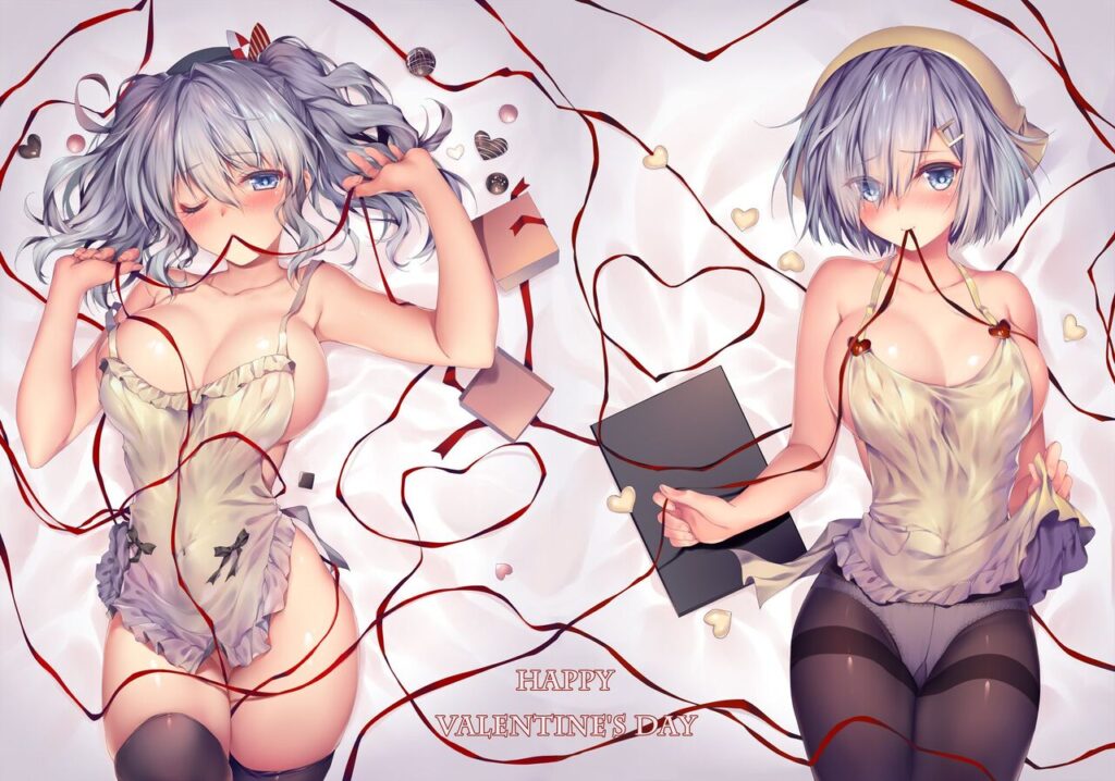 裸エプロンの二次エロ画像