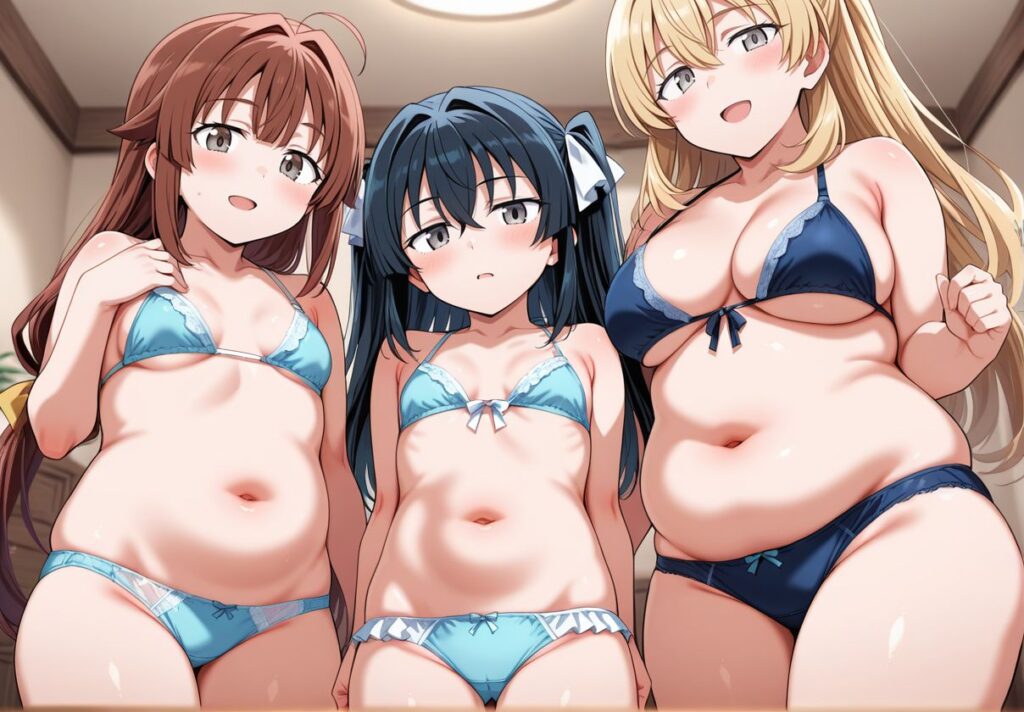 むちむちの二次元エロ画像。