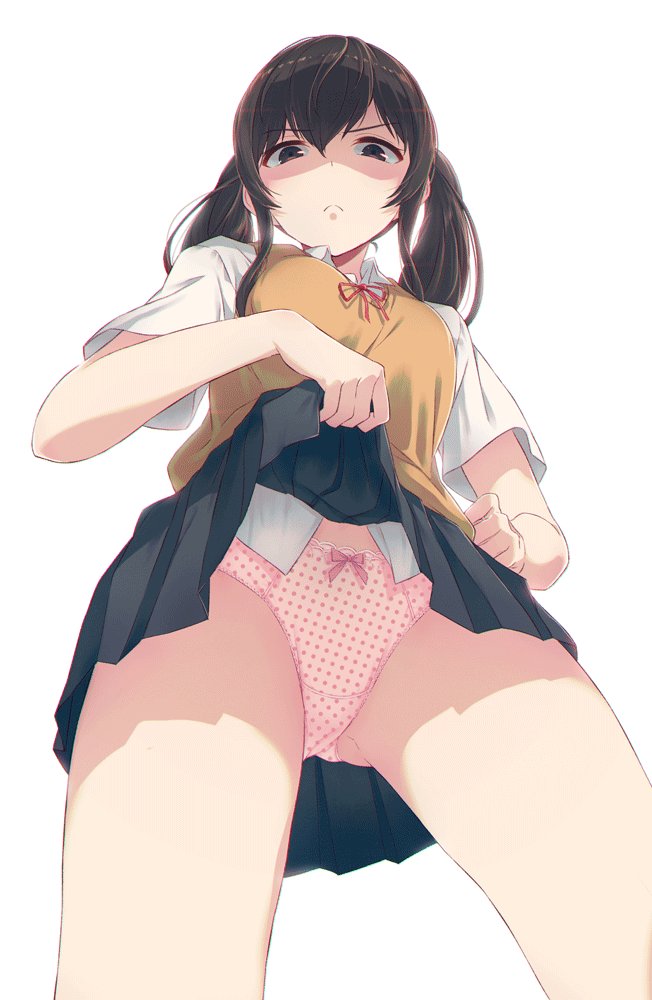 ローアングルについてのエロ画像