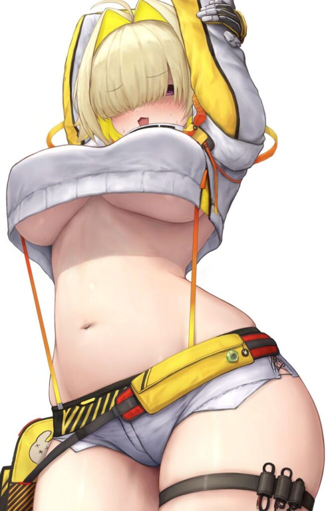 ローアングルの二次エロ画像でいい夢みましょ♪