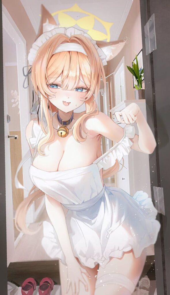 裸エプロンのエロ画像詰め合わせ
