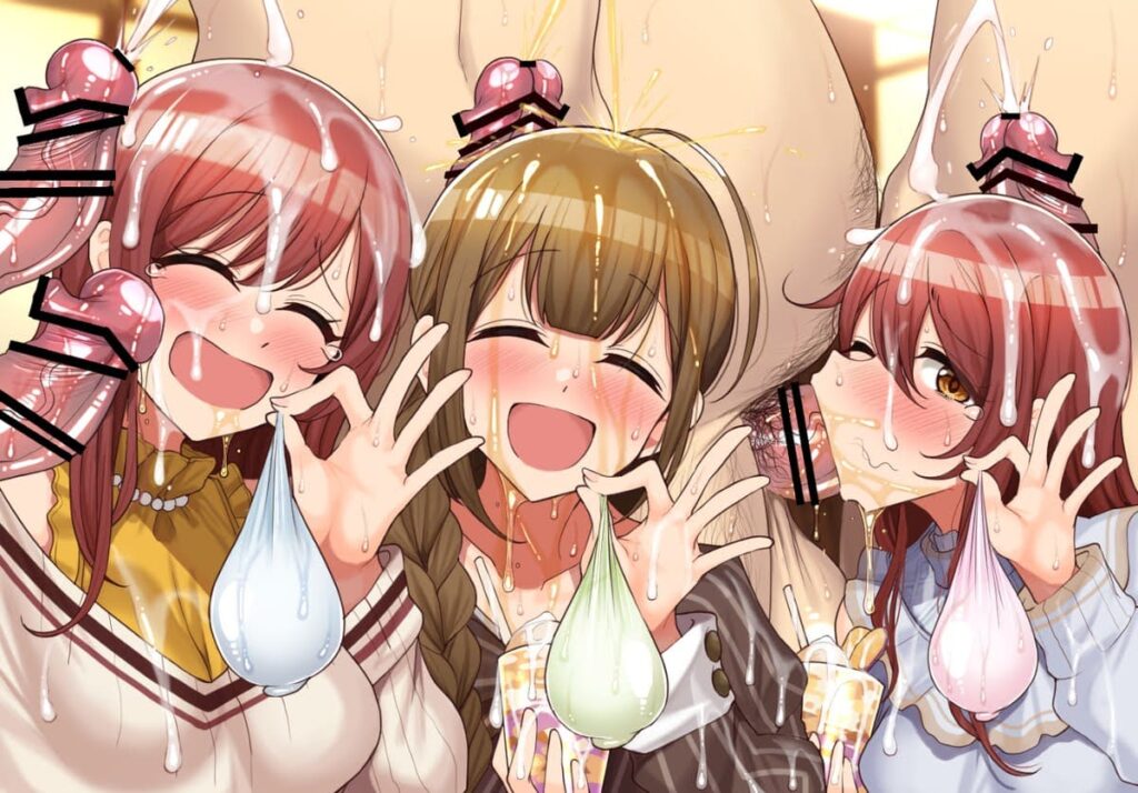ぶっかけのドエロい画像