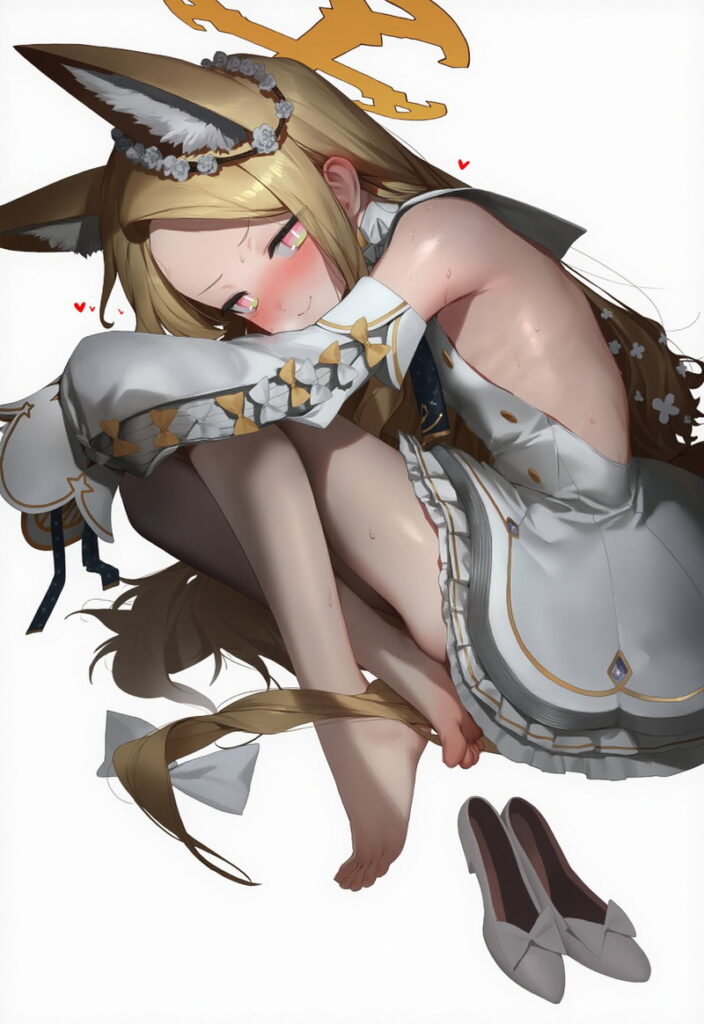 ブルーアーカイブの可愛い二次元画像。