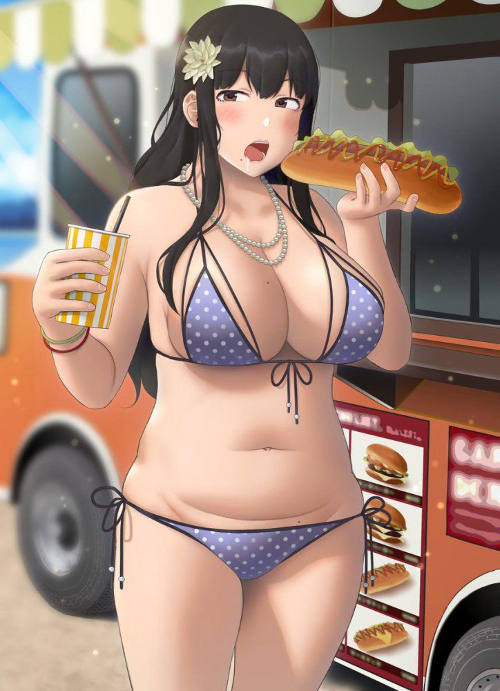 むちむちの二次元エロ画像。