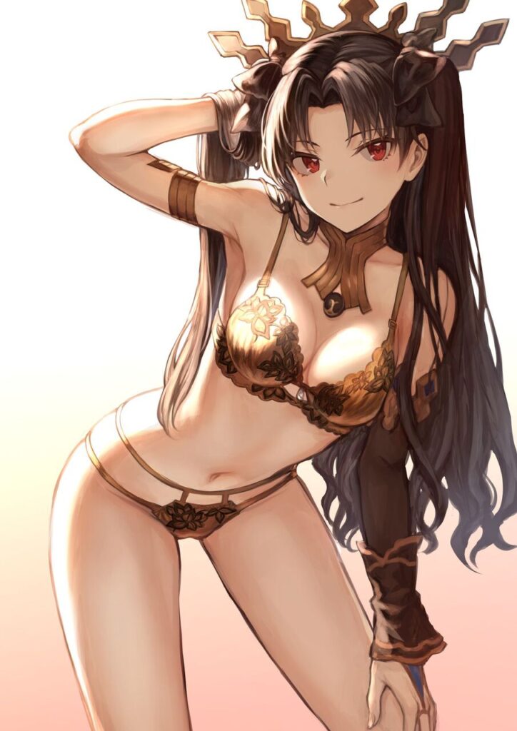 【二次】黒髪のメチャシコで可愛い女の子のエッチな画像