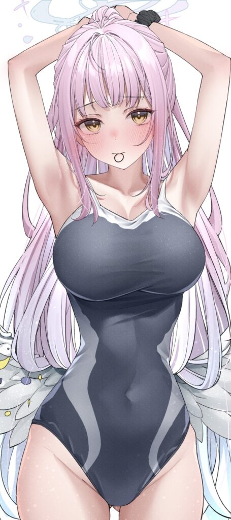 競泳水着の二次エロ画像で!