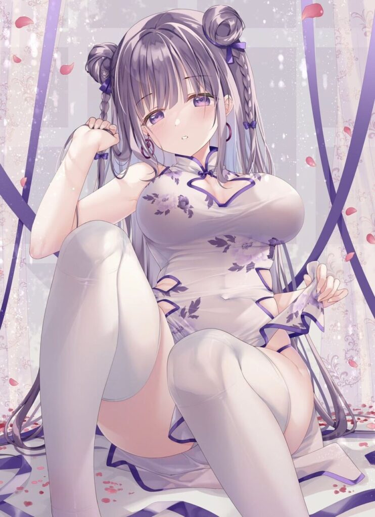 チャイナドレスの至高vs究極のエロ画像