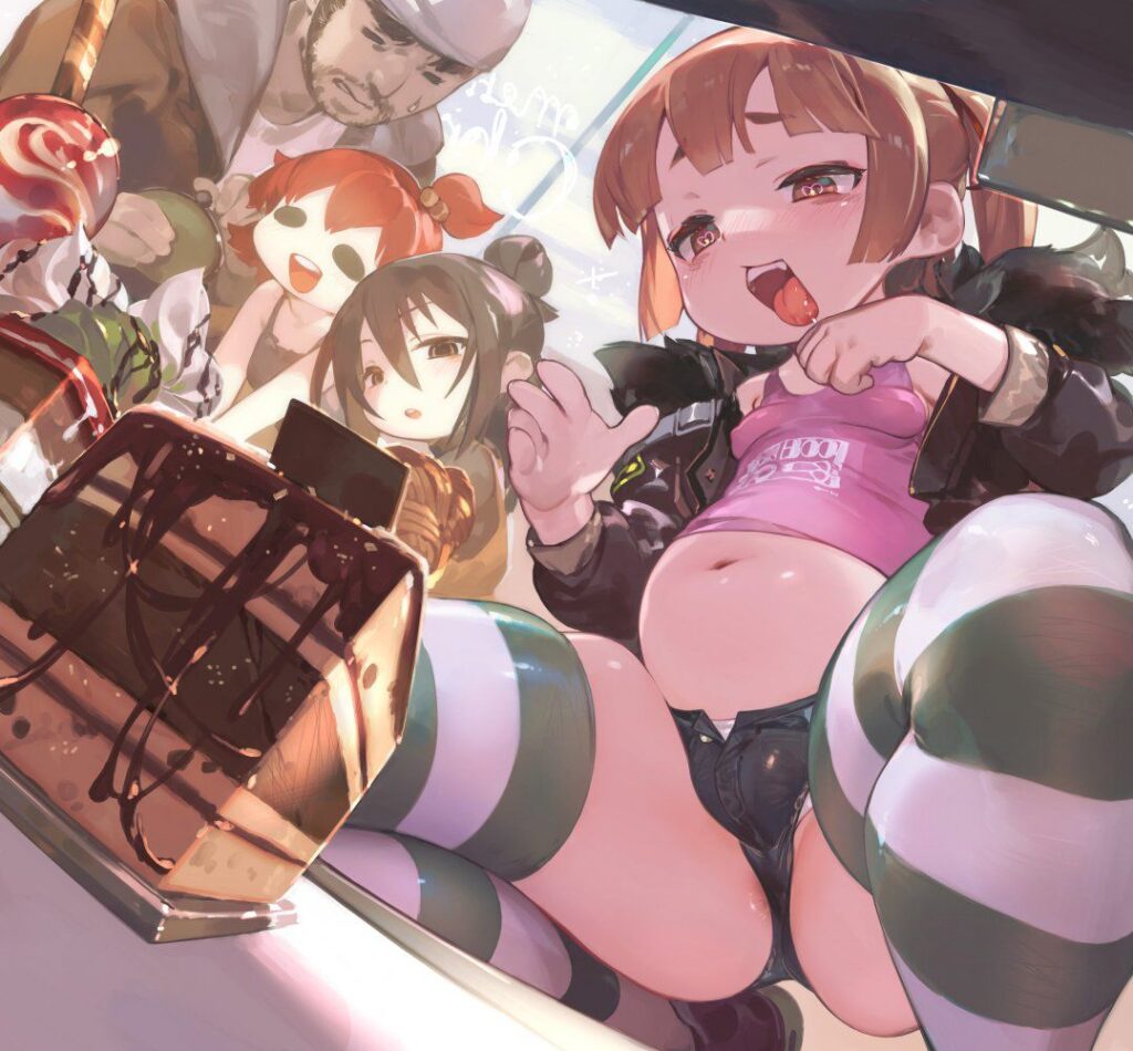 むちむちの二次元エロ画像。