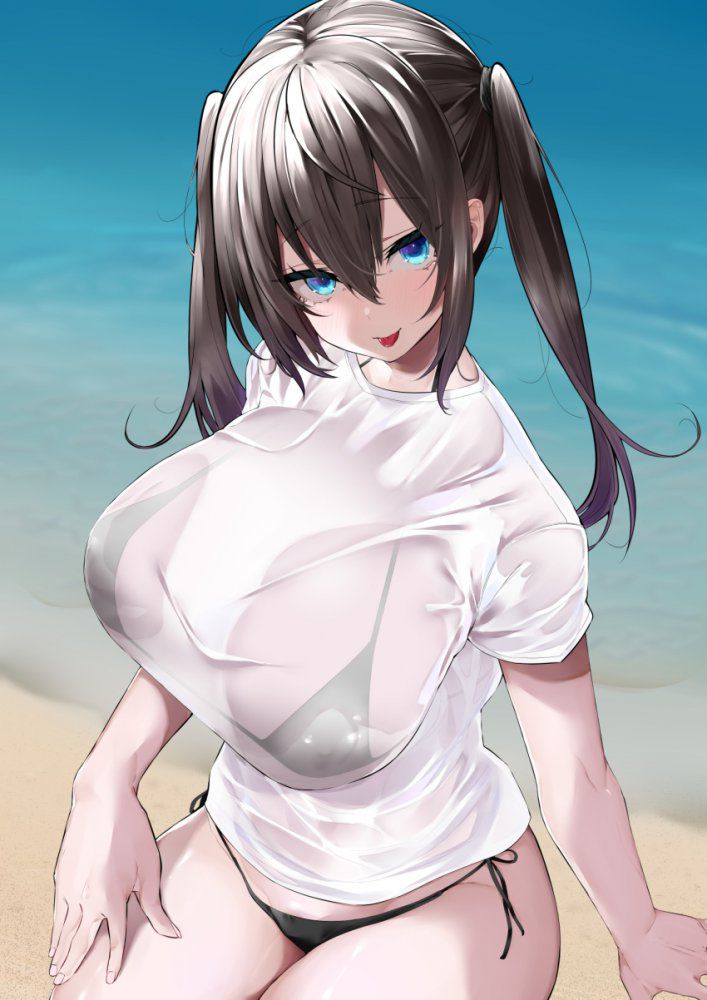 【二次】黒髪のメチャシコで可愛い女の子のエッチな画像