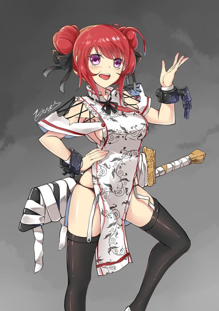 チャイナドレスのエロ画像を復習していく