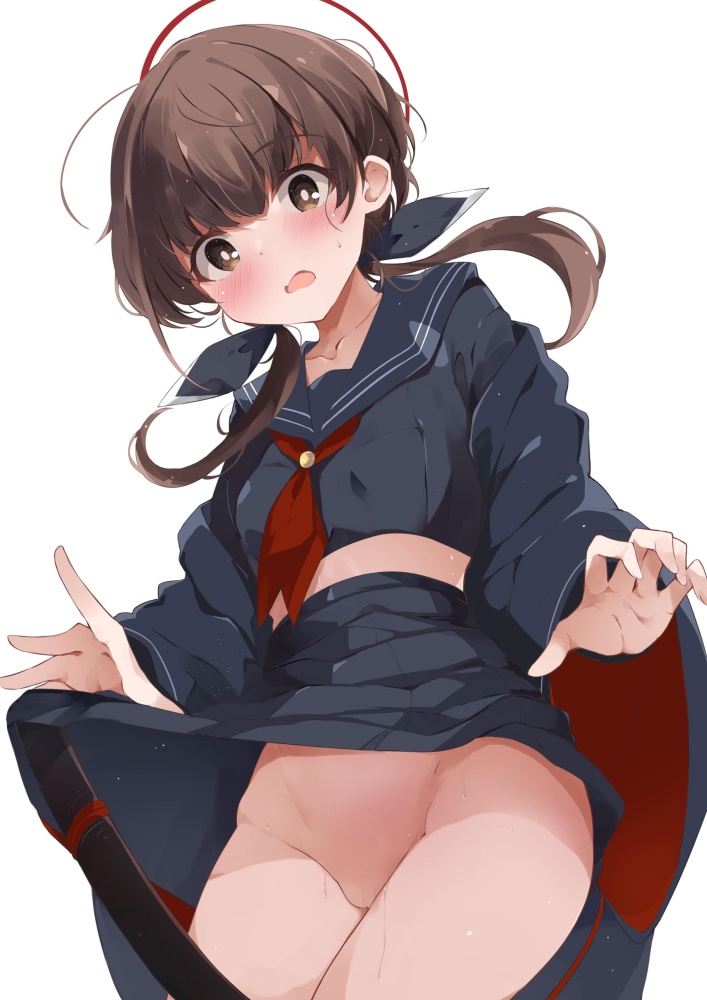 汗の萌えイラスト