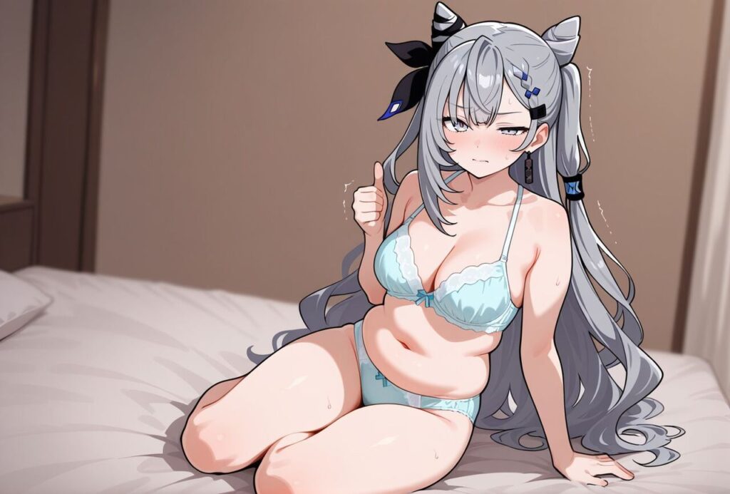 むちむちの二次元エロ画像。