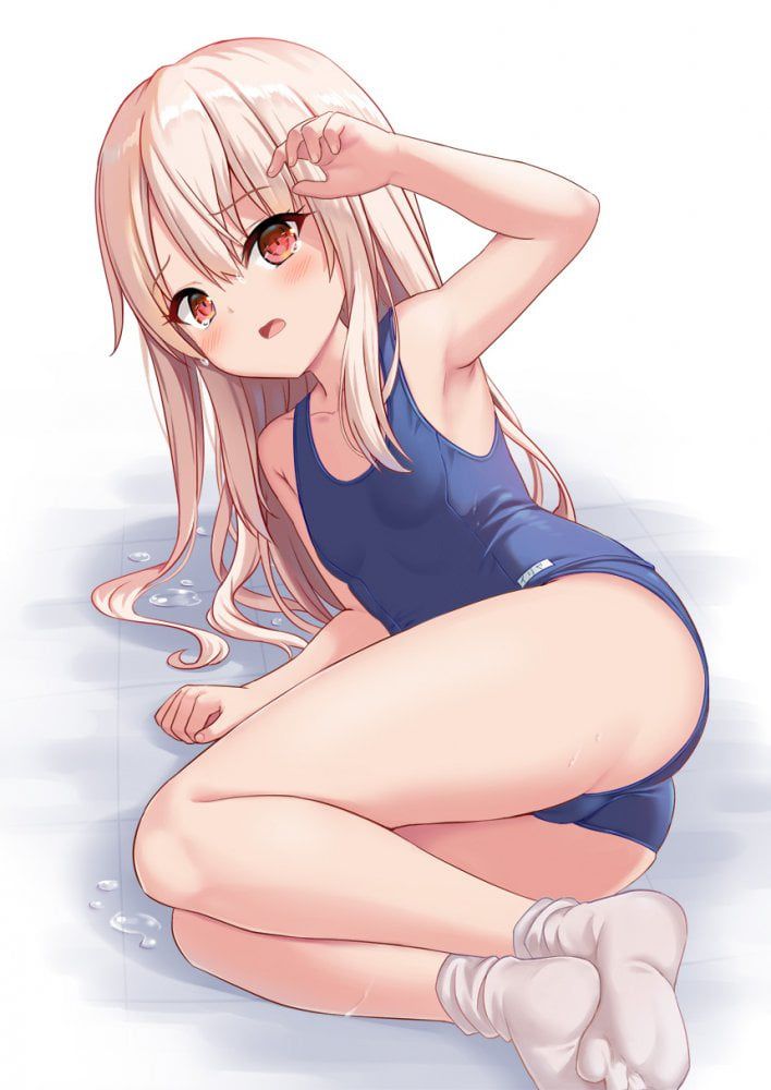 スク水の二次元エロ画像。
