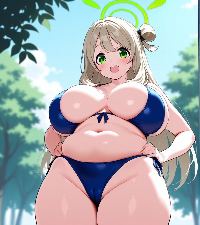 むちむちの二次元エロ画像。