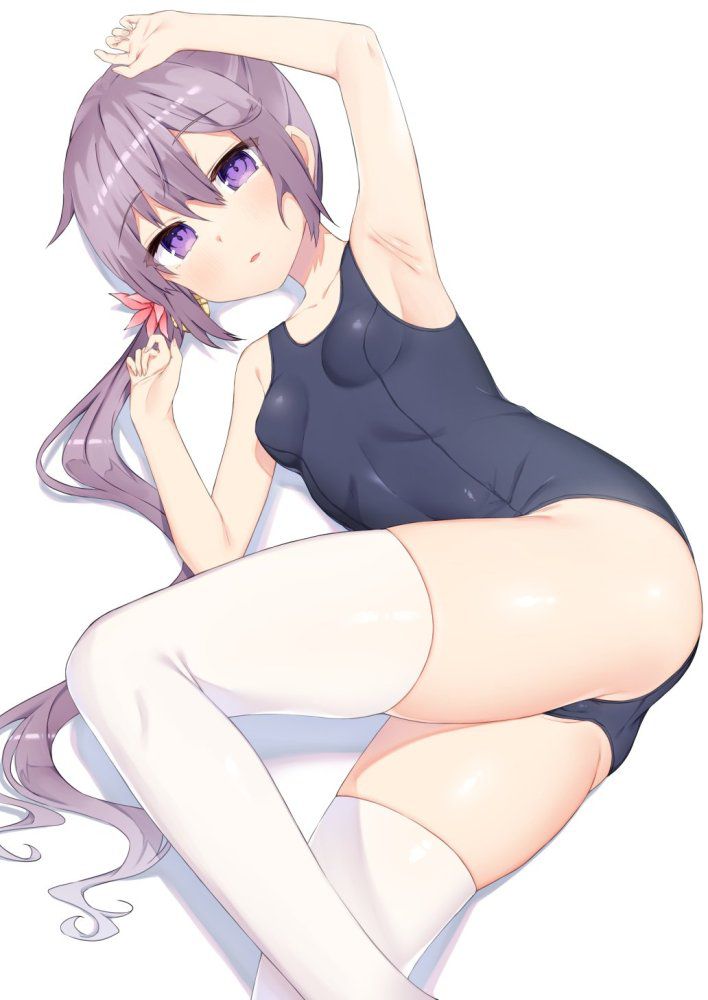 スク水の二次元エロ画像。
