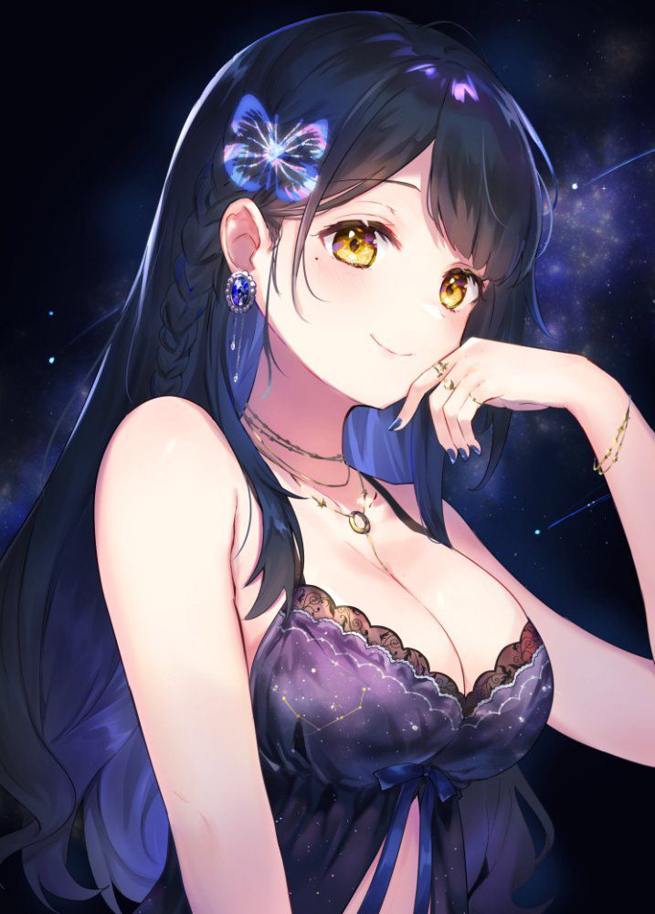 【二次】黒髪のメチャシコで可愛い女の子のエッチな画像