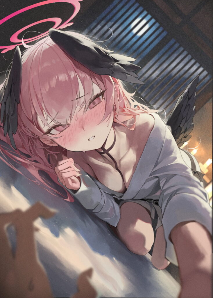 クッソ可愛いブルーアーカイブ系美少女で妄想！ハメ撮り中出し！