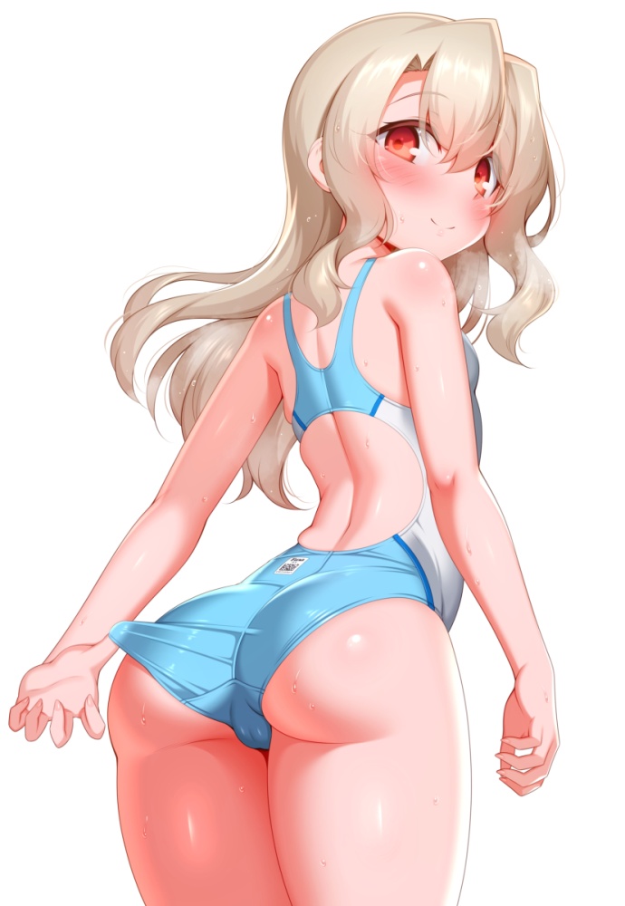 競泳水着の二次エロ画像で!