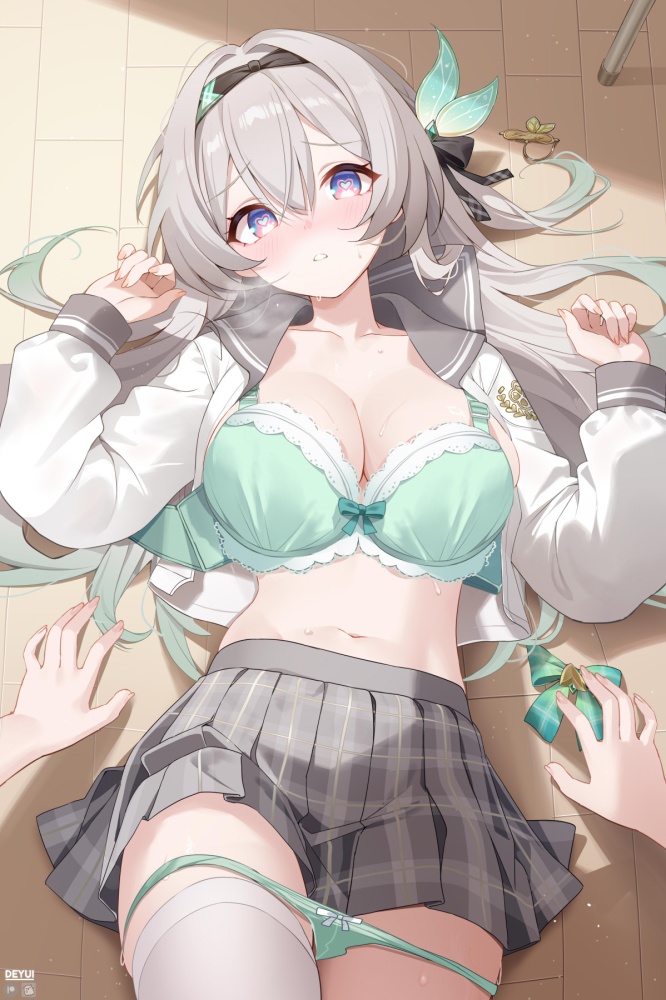 セーラー服の可愛い二次元画像。