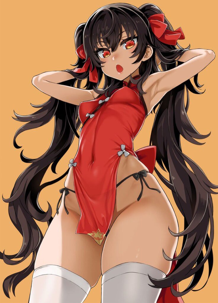 チャイナドレスのエロ画像を復習していく