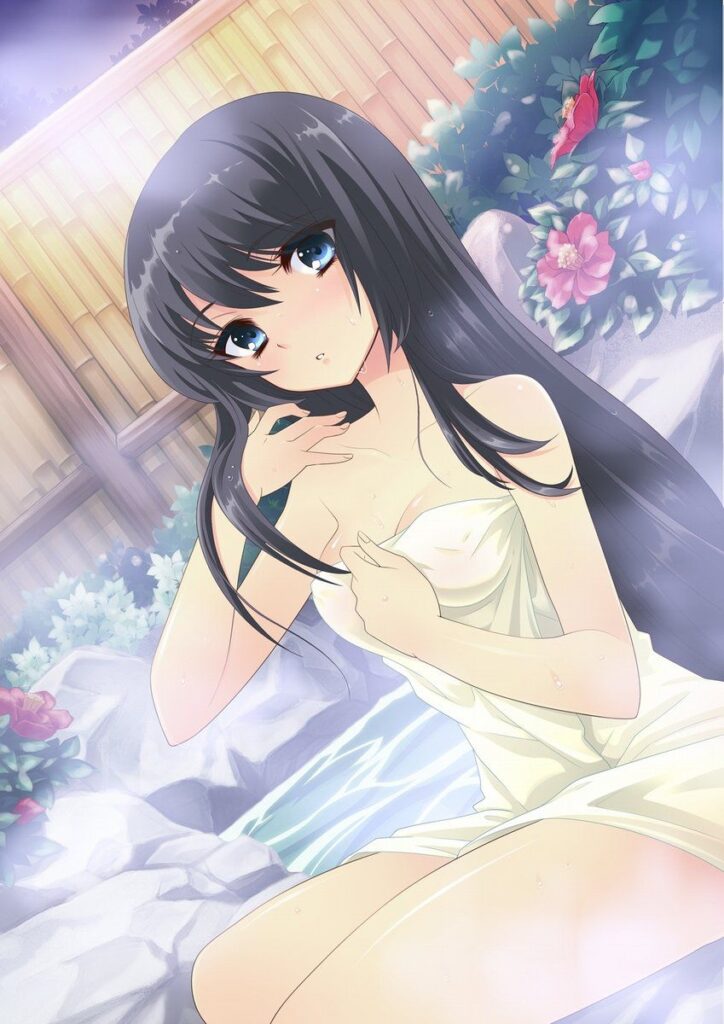 【二次】黒髪のメチャシコで可愛い女の子のエッチな画像