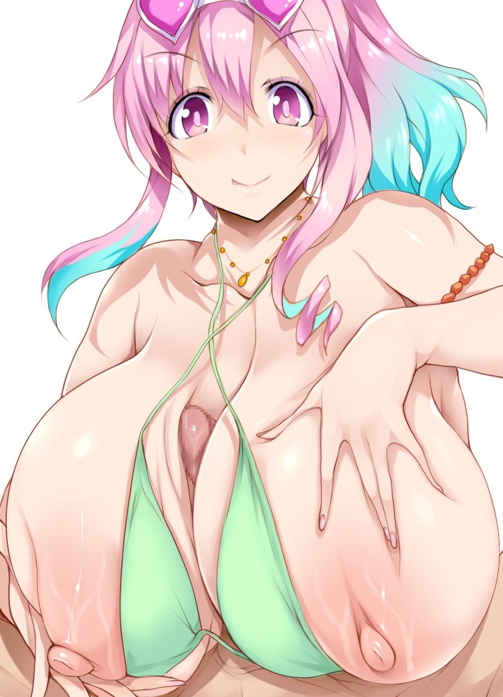 母乳の萌えイラスト