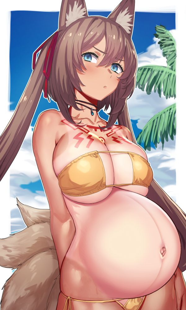 ボテ腹のよさを再確認できるエロ画像
