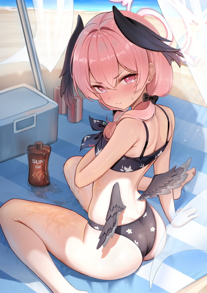 クッソ可愛いブルーアーカイブ系美少女で妄想！ハメ撮り中出し！