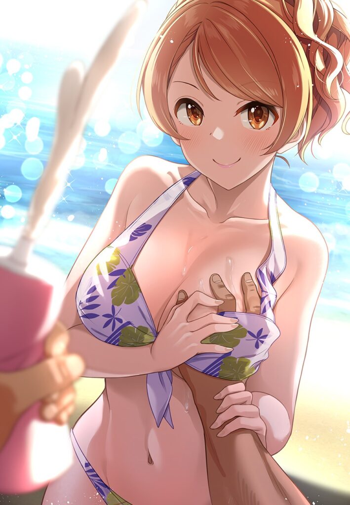 こんなにエロ過ぎる水着の画像は反則です！