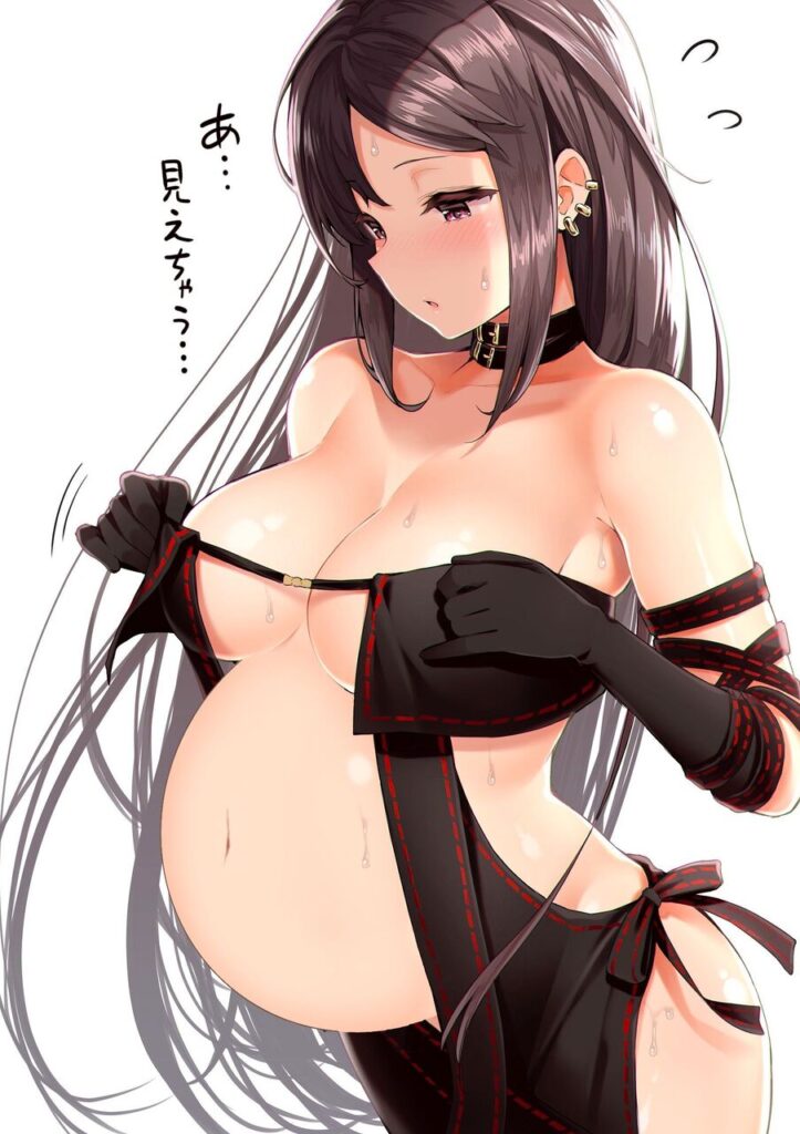 ボテ腹のよさを再確認できるエロ画像
