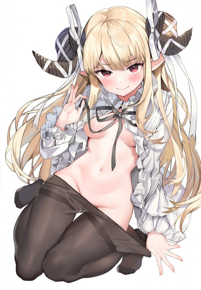 金髪のエッチな部分を奥の奥まで堪能できるエロ画像