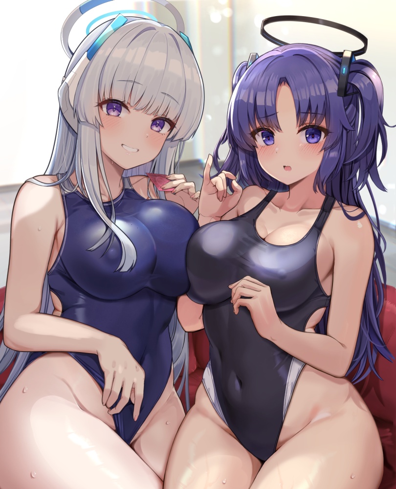 競泳水着の二次エロ画像で!