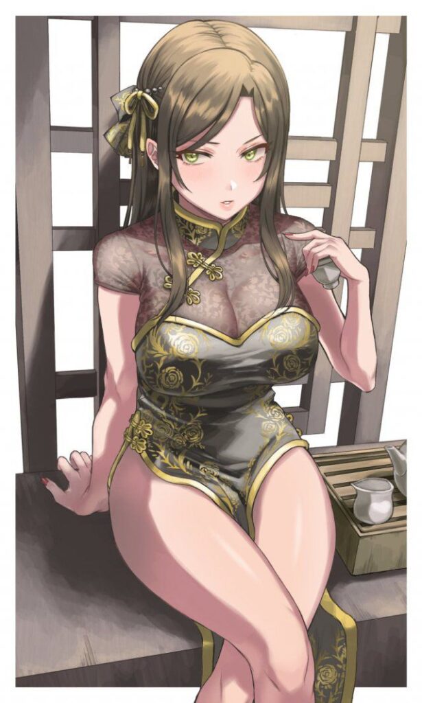 チャイナドレスのエロ可愛い画像貼っていくぜ！