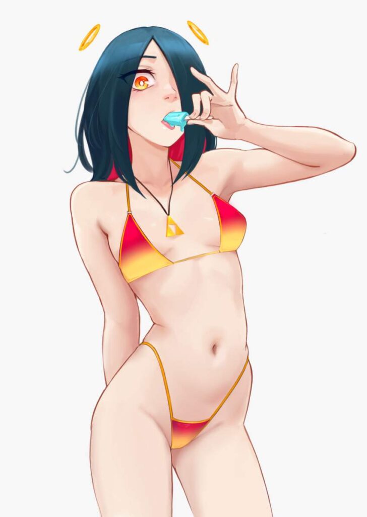 【水着】「ひあぁあ♡イキましゅ♡イってぇしまいましゅうぅー♡」エッチなご奉仕画像