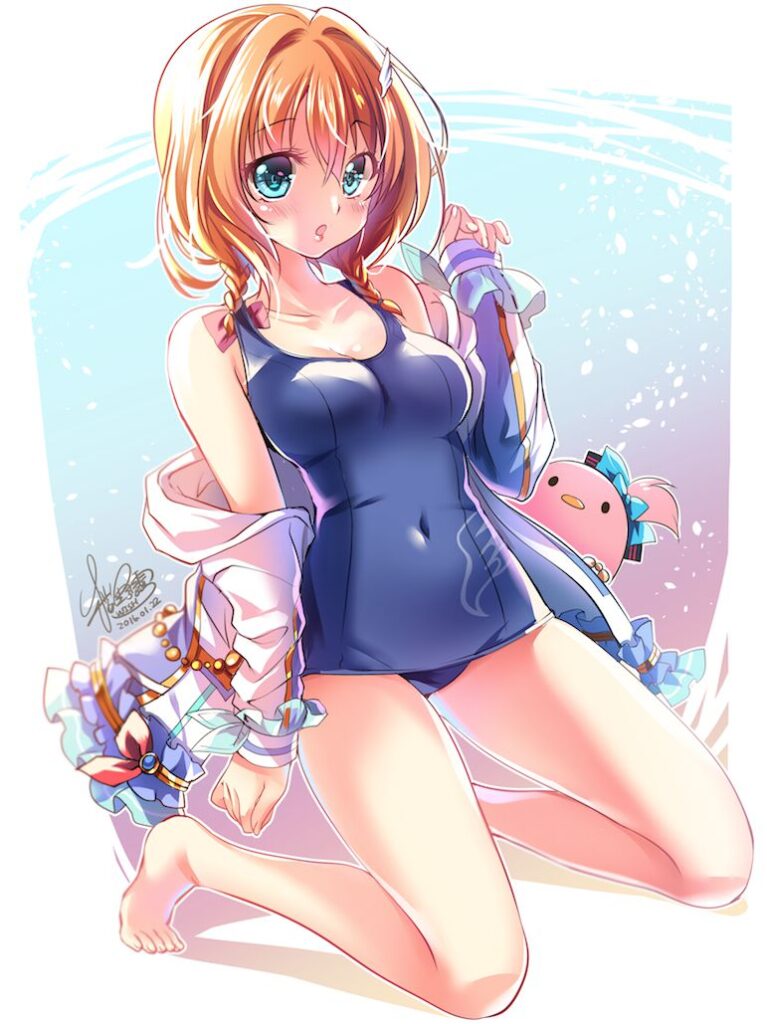 スク水の選り抜き画像♪