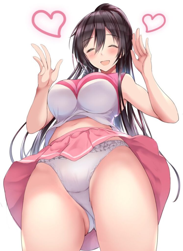 ローアングルの二次エロ画像を愛でる。