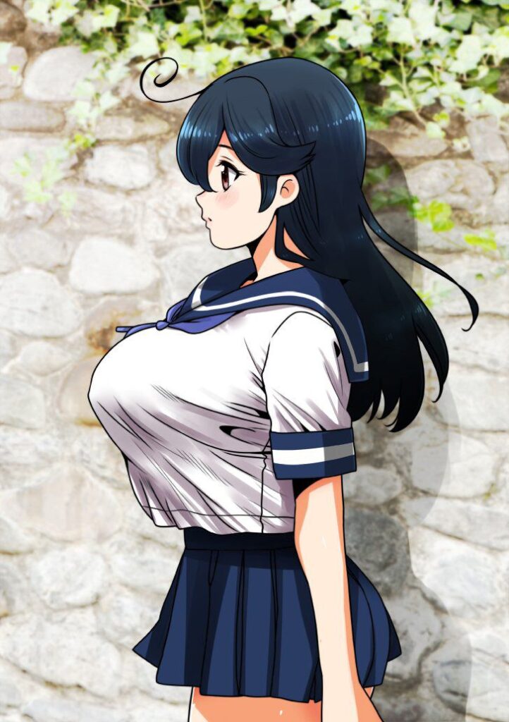 黒髪の二次エロ画像