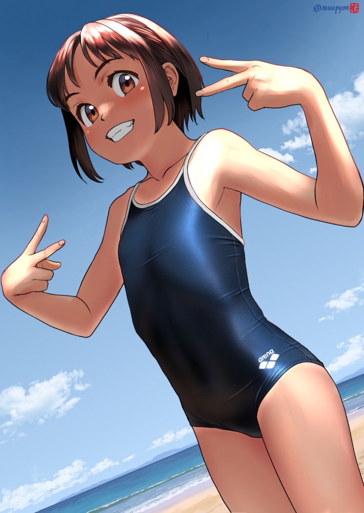 スク水のエッチな画像見たいよね？