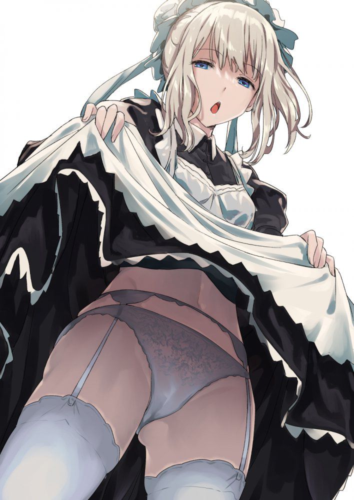 ローアングルでしこれる二次画像ください！