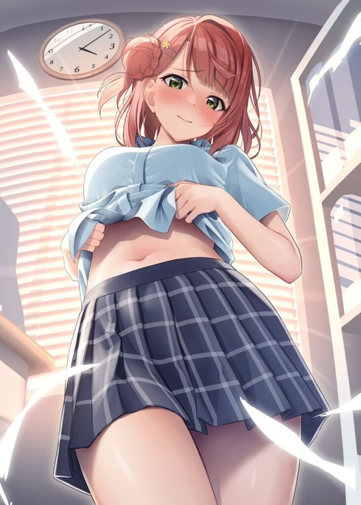 ローアングルのエロ画像でシコりたい奴集まれ！