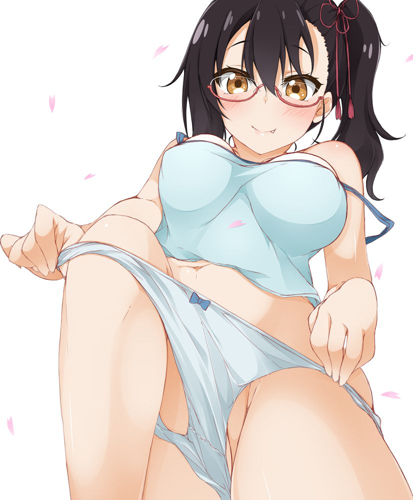 ローアングルの二次エロ画像を愛でる。
