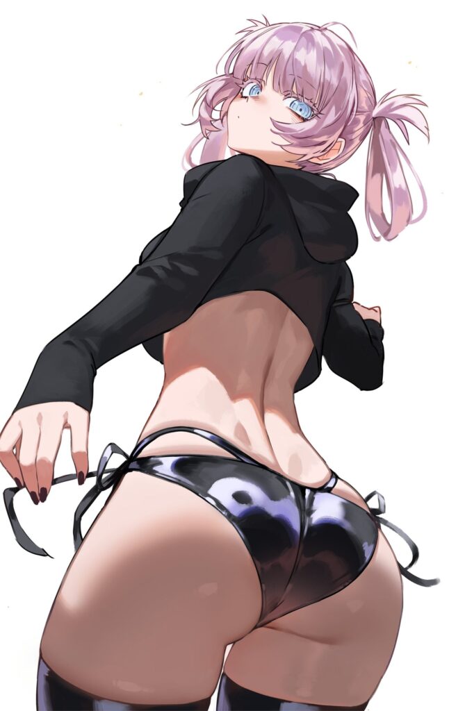 ローアングルの二次エロ画像を愛でる。