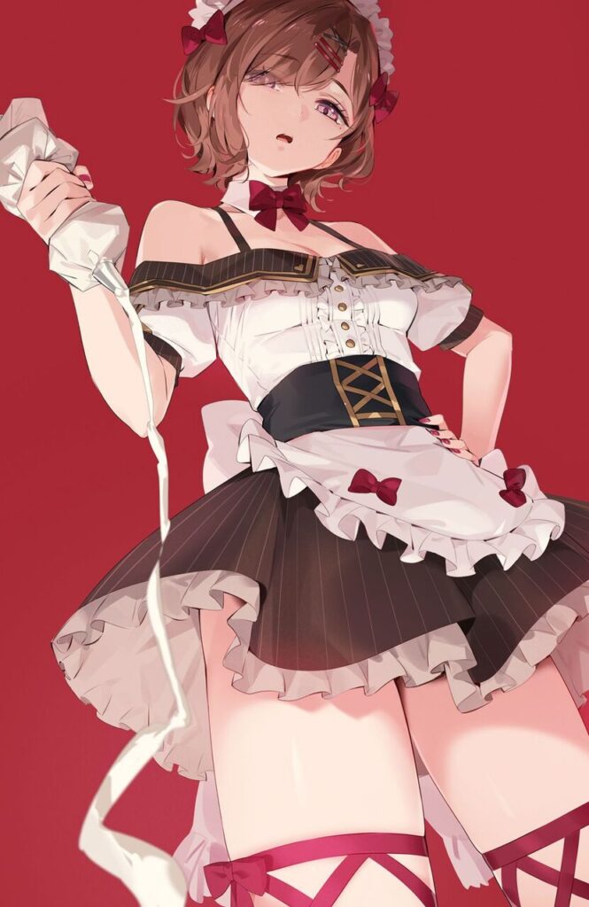 ローアングルの二次エロ画像を愛でる。